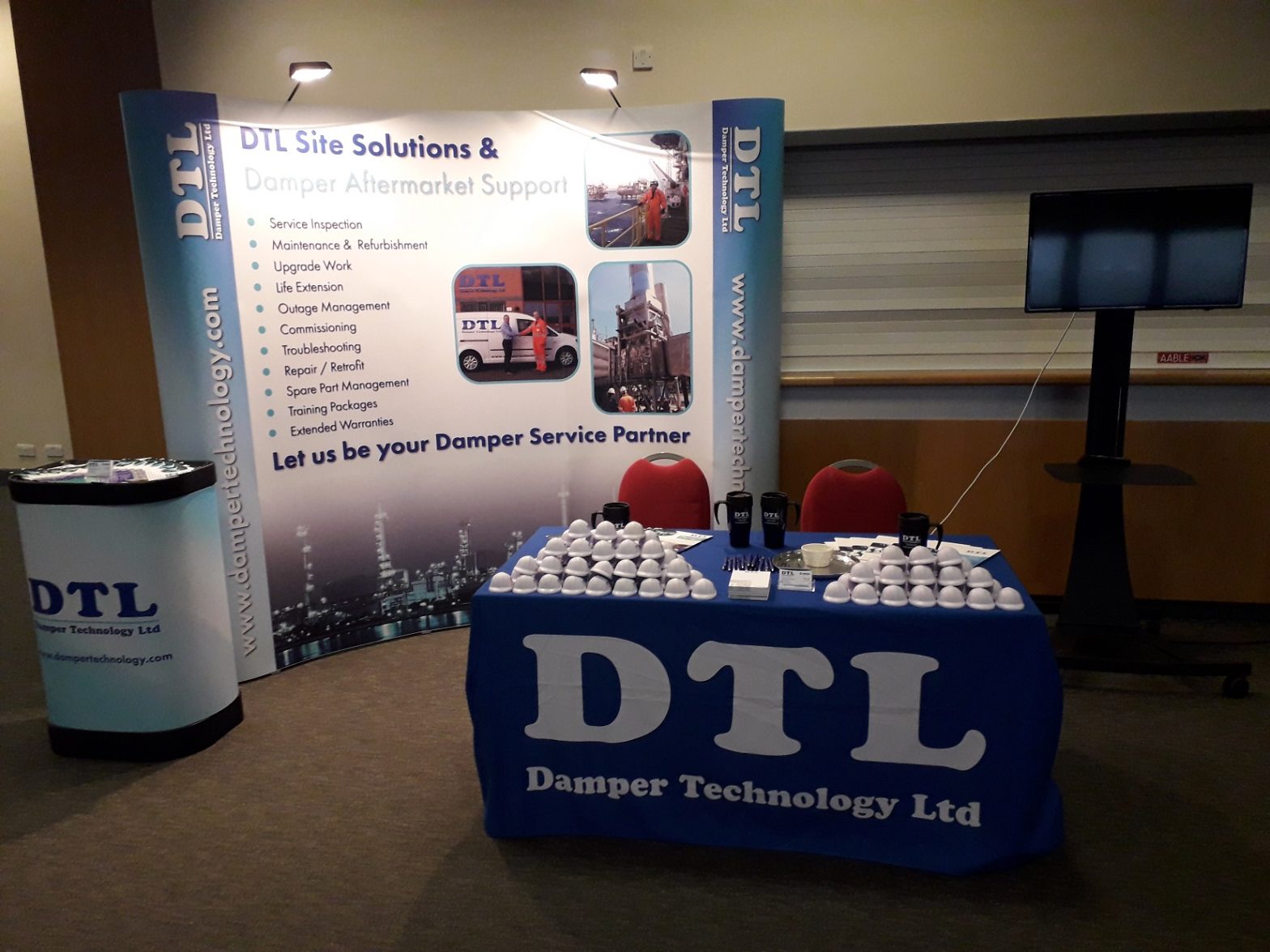 Exhibition Stand at Topsides 2018