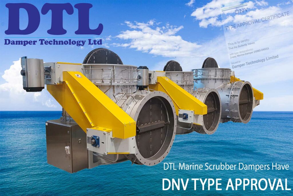 DTL Marine Scrubber Dampers