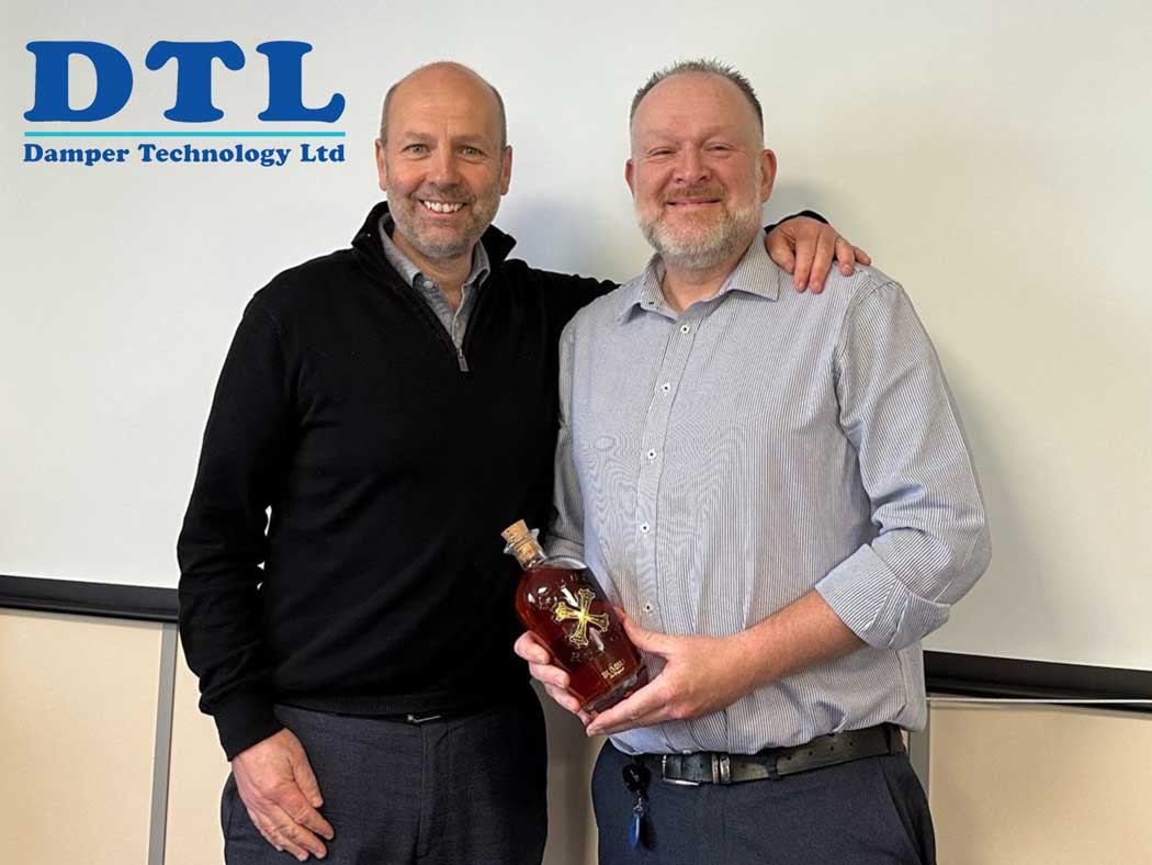 Damper engineer celebrates long service