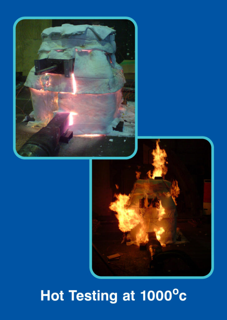 high temperature damper testing by DTL