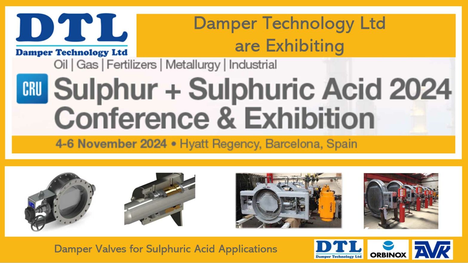 CRU Sulphur 2024 - Damper Technology Ltd